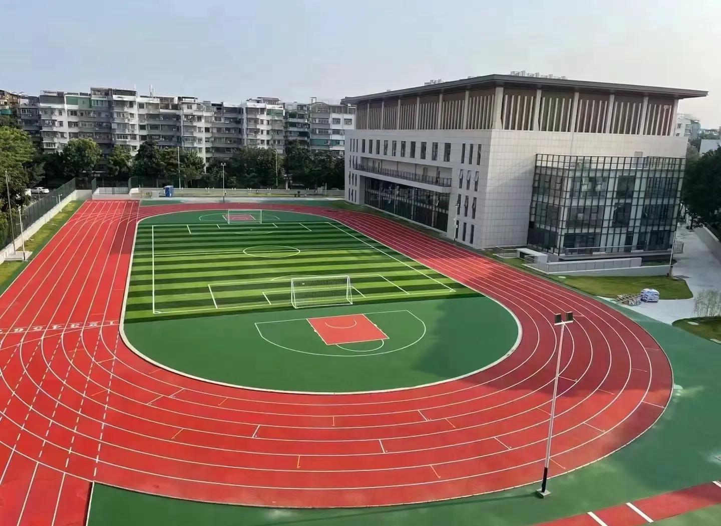 聊城市硅PU材料塑胶篮球场 - 价格